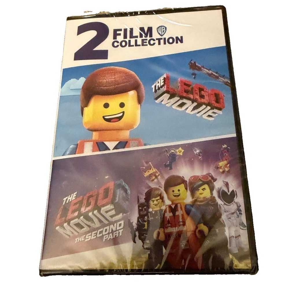 The Lego Movie The Lego Movie 2 Film The Second Part (DVD) Brand New Sealed
